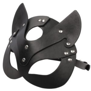 PU Leather Role Play Dance Mask