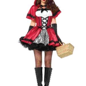 Halloween Little Red Riding Hood playing uniform